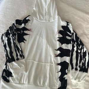 Warm comfy tie dye hoody
